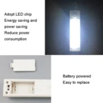 HWX-001 LED Smart Sensing Light Corridor Wireless Night Lamp - Image 4