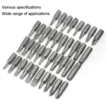 10pcs Electric Screwdriver Short Batch Head Strong Magnetic Driver Head - Image 2