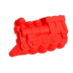 Soft Silicone Cake Mold Roasting Tools Train Shape Bread Mold - Image 2