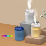 3000ml Double Nozzle Humidifier with Timing Digital Display and Colorful Ambient Light - Image 2