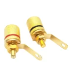 10pcs Speaker Gold-plated 4MM Banana Plug Terminal - Image 2