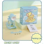 TL28 Trojan Horse Shape Mini Night Light LED Cartoon DIY Atmosphere Table Lamp - Image 6