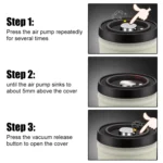 Kacheeg Sealing Can Pressed Vacuum Coffee Bean Tea Cans, Capacity: - Image 8