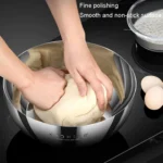 Kacheeg 316 Stainless Steel Basin Food Grade Thickened Kitchen Kneading Basin, Size: - Image 6