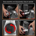 Kacheeg Electric Vegetable Cutter Multifunctional Automatic Slicer, CN Plug, Style: - Image 4