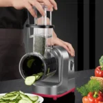 Kacheeg Electric Vegetable Cutter Multifunctional Automatic Slicer, CN Plug, Style: - Image 6