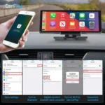 A3073 HD Wired 9.3 Inch 1 To 1 Smart Player With Wireless Carplay Two-way Video Split-screen Display - Image 7