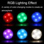 TL004-RGB USB Charging RGB Light Effect Ambient Light with Remote Control - Image 4