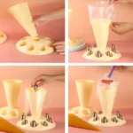 Piping Bags Rack Pastry Bags Holder Nozzle Decorating Tips Stand For Baking Accessories - Image 6