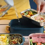 Large Capacity Refillable 304 Stainless Steel Insulated Lunch Box - Image 5