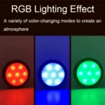 TL009-RGB Wireless Timer Dimming Night Lights Party RGB Atmosphere Lights with Remote Control - Image 4