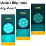 TL009-RGB Wireless Timer Dimming Night Lights Party RGB Atmosphere Lights with Remote Control - Image 5