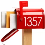 Night Reflective Mailbox Digital Number Waterproof Sticker - Image 5
