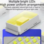 Outdoor Waterproof Solar Human Body Double Induction Wall Light - Image 4