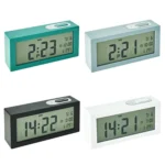 8890H Multifunctional Photosensitive Bedside Small Alarm Clock LCD Screen Digital Clock - Image 2