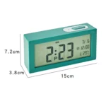 8890H Multifunctional Photosensitive Bedside Small Alarm Clock LCD Screen Digital Clock - Image 3