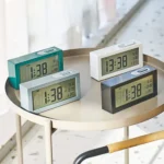 8890H Multifunctional Photosensitive Bedside Small Alarm Clock LCD Screen Digital Clock - Image 7