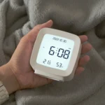 2286 Mini Multifunctional Calendar Alarm Clock Bedside Temperature and Humidity Clock - Image 6