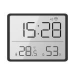 8218 Thin and Light Magnetic Wall-mounted LCD Temperature Electronic Digital Clock