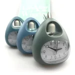GH809 Egg-shaped Desktop Children Alarm Clock Bedside Cute Belling Clock - Image 2