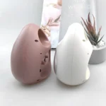 GH809 Egg-shaped Desktop Children Alarm Clock Bedside Cute Belling Clock - Image 4