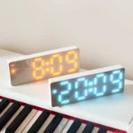 8017 LED Screen Voice Control Digital Alarm Clock Desktop Multifunctional Temperature Clock - Image 7