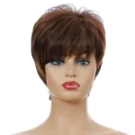 WIG-155 Ladies Short Curly Wig High Temperature Silk Chemical Fiber Headgear - Image 2