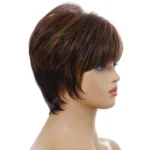 WIG-155 Ladies Short Curly Wig High Temperature Silk Chemical Fiber Headgear - Image 5