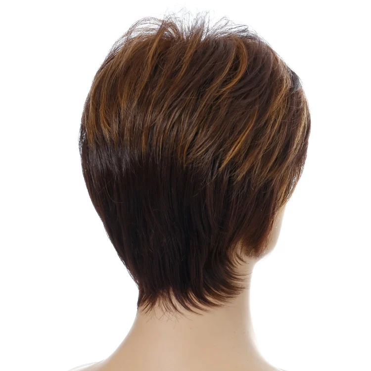 TBD0603503701_B5.webp WIG-155 Ladies Short Curly Wig High Temperature Silk Chemical Fiber Headgear - Image 6