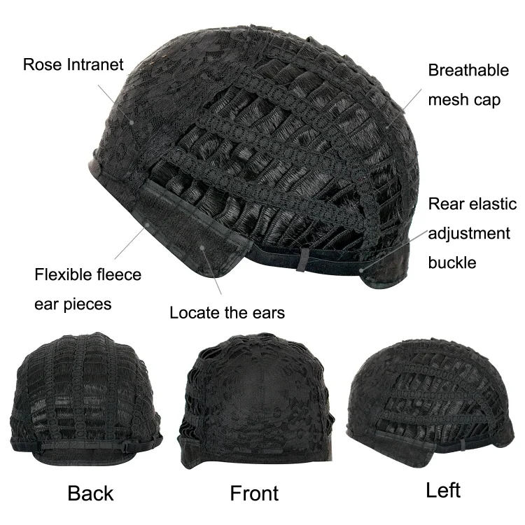 TBD0603503701_B6.webp WIG-155 Ladies Short Curly Wig High Temperature Silk Chemical Fiber Headgear - Image 7