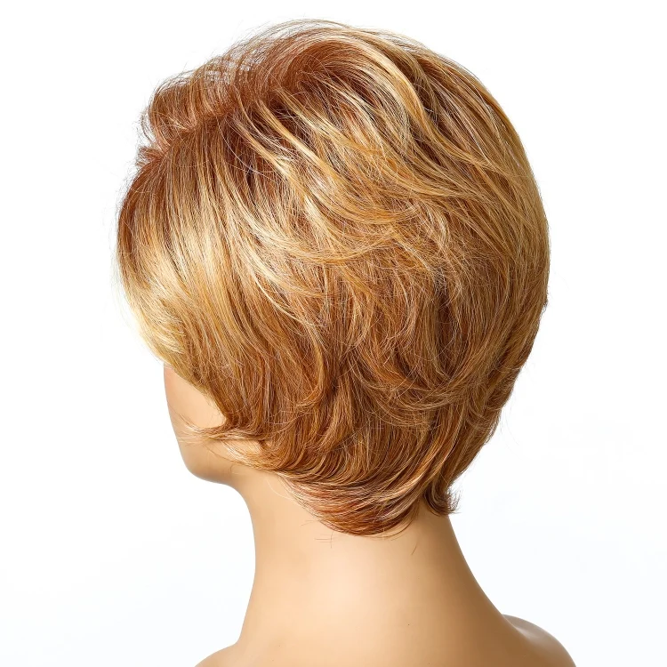TBD0603504801_B6.webp WIG-181 Ladies Short Curly Hair High Temperature Silk Wig Chemical Fiber Headgear - Image 7