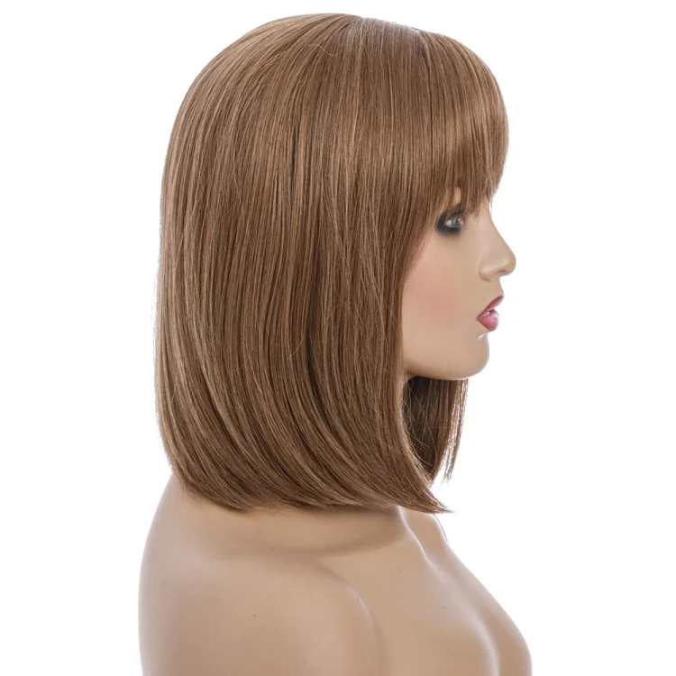 TBD0603505101_3.webp Ladies High Temperature Silk Short Wig Chemical Fiber Headgear - Image 6