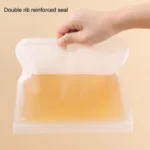 10pcs EVA Refrigerator Reusable Food Airtight Peservation Bag, Size: - Image 5
