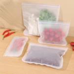 10pcs EVA Refrigerator Reusable Food Airtight Peservation Bag, Size: - Image 6