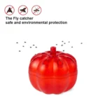 SK116 2pcs Small Pumpkin Fruit Fly Traps Fruit Flying Worm Catcher - Image 2