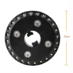 24+4 LEDs Umbrella Light Balcony Emergency Tent Light Camping Ligh for 2.5-3.5cm Pole - Image 3