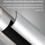 Toilet Pipe Dredger Toilet Sewer Floor Drain Clogged Household High Pressure Pneumatic Tool - Image 6