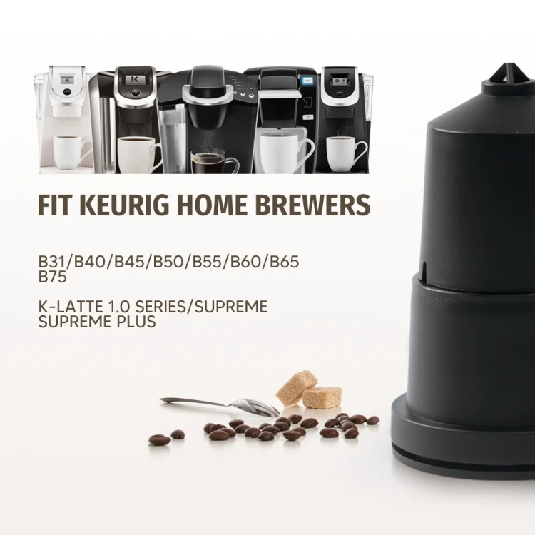 TBD0603520701_B7.webp For Keurig Reusable Coffee Capsule Filter Cup Refillable K Cup Filter Basket Pod - Image 8