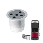 For Keurig K-Supreme Plus Coffee Machine Reusable Stainless Steel Filter Five-hole K Cup