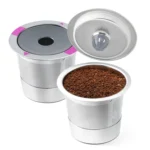 For Keurig Coffee Maker Reusable Filter Cup Stainless Steel Single Hole K Cup - Image 2