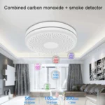 RH-WS11-W WiFi 2 In 1 Smoke Alarm Carbon Monoxide Composite Smoke Sensor - Image 9