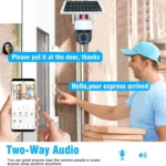 RH-Q10 Graffiti 5MP Wifi Wireless Solar Camera 30X Optical Zoom Auto Tracking Patrol IP66 Waterproof - Image 7