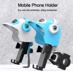 Small Helmet Sunscreen Phone Stand Bracket Motorcycle Mobile Phone Holder,Spec: - Image 3