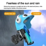 Small Helmet Sunscreen Phone Stand Bracket Motorcycle Mobile Phone Holder,Spec: - Image 7