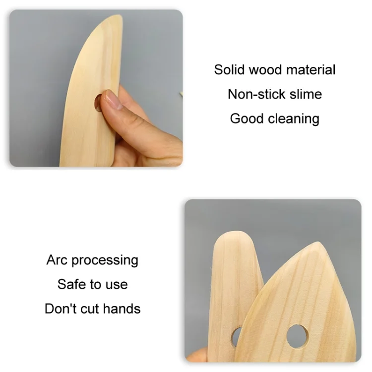 TBD0603526301_B2.webp Wooden Skeleton Knife Pottery Scraper Handmade Tools - Image 3