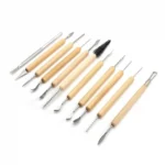 11pcs/set Soft Clay DIY Wooden Knife Tools