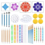 Dot Painting Mandala Pottery Decoration DIY Spiral Wand Tool Set - Image 5