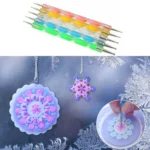 Dot Painting Mandala Pottery Decoration DIY Spiral Wand Tool Set - Image 3
