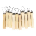 10pcs/set Art Pottery Clay Bulk Scraper Tools - Image 2