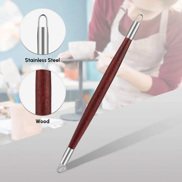 TBD0603531301_B4.webp Wooden Pottery Trimming Tools Educational Art Supplies - Image 5